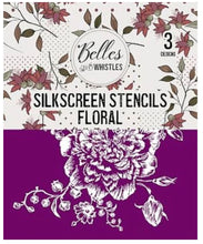 Load image into Gallery viewer, Floral Silkscreen Stencil - Dixie Belle Paint Company

