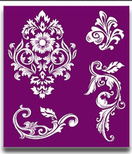 Load image into Gallery viewer, Floral Silkscreen Stencil - Dixie Belle Paint Company
