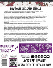 Load image into Gallery viewer, Floral Silkscreen Stencil - Dixie Belle Paint Company
