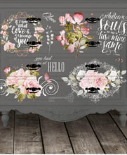 Load image into Gallery viewer, Floral Amour Hokus Pokus Image Transfer

