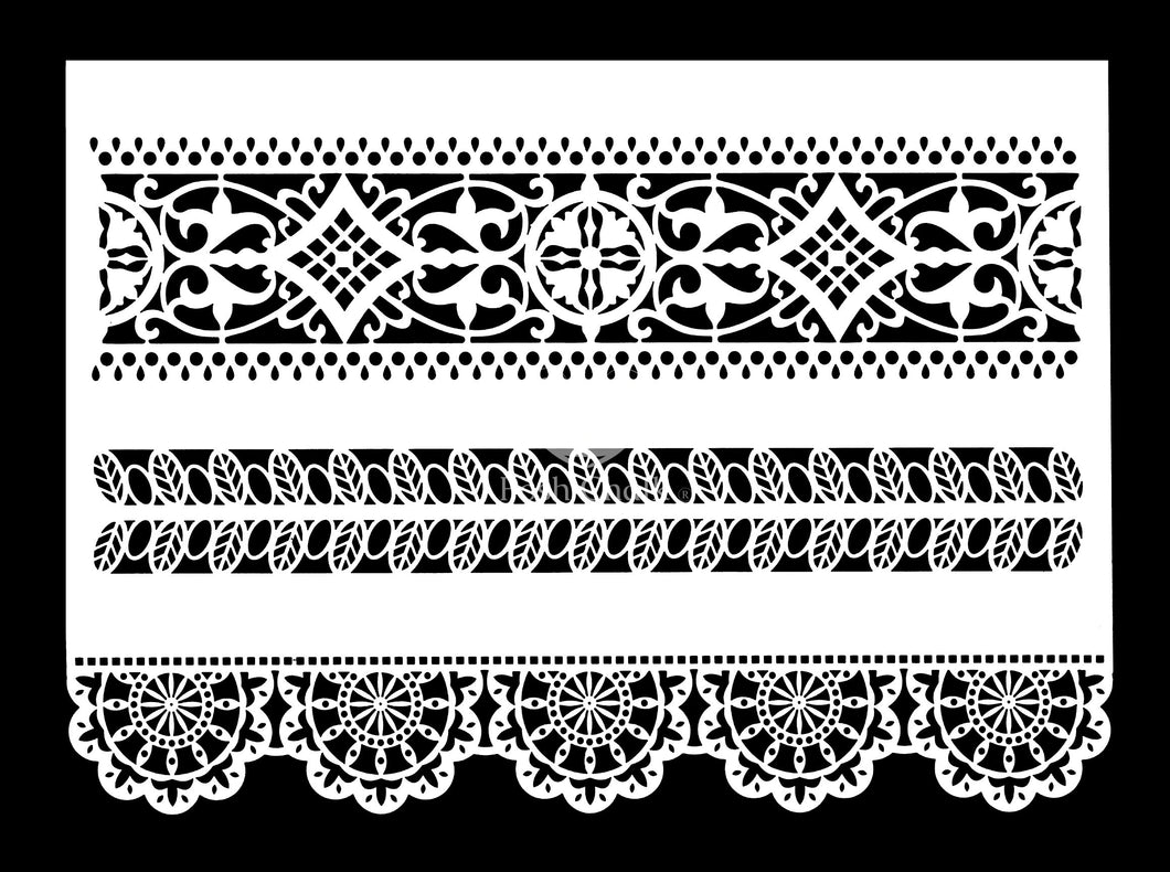 Lace Border - Stencil