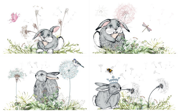 Mes Lapines Hokus Pokus Image Transfer