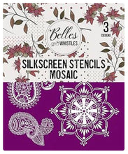 Load image into Gallery viewer, Mosaic Silkscreen Stencil - Dixie Belle Paint Company
