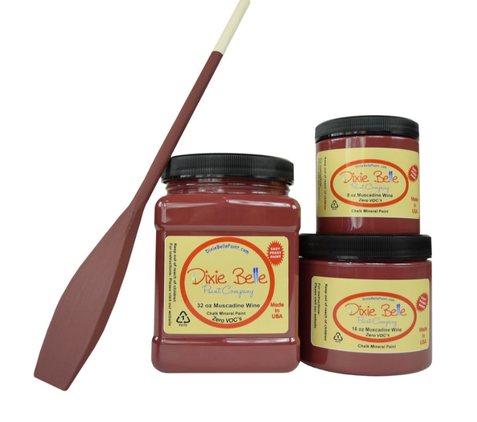 Muscadine Wine Chalk Mineral Paint - Dixie Belle Paint Company