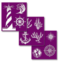 Load image into Gallery viewer, Nautical Silkscreen Stencil - Dixie Belle Paint Company
