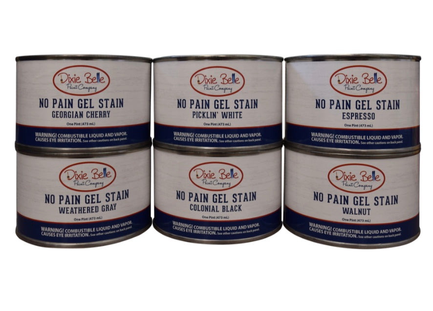 No Pain Gel Stain - Dixie Belle Paint Company