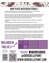 Load image into Gallery viewer, Patterns Silkscreen Stencil - Dixie Belle Paint Company

