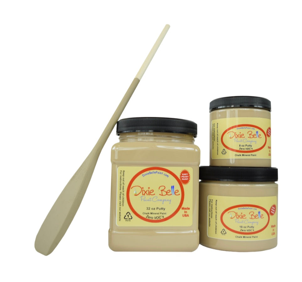 Putty Chalk Mineral Paint - Dixie Belle Paint Company