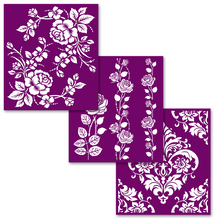 Load image into Gallery viewer, Roses Silkscreen Stencil - Dixie Belle Paint Company
