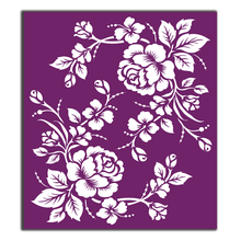 Load image into Gallery viewer, Roses Silkscreen Stencil - Dixie Belle Paint Company
