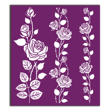 Load image into Gallery viewer, Roses Silkscreen Stencil - Dixie Belle Paint Company
