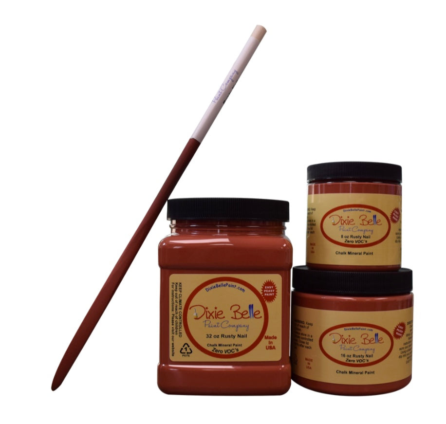 Rusty Nail Chalk Mineral Paint - Dixie Belle Paint Company
