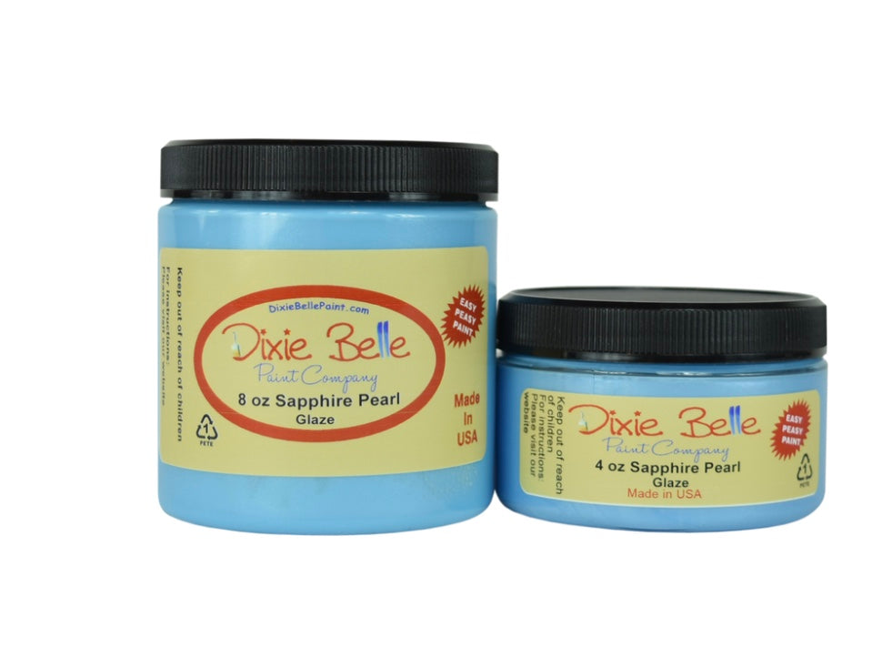 Sapphire Pearl Glaze - Dixie Belle Paint Company
