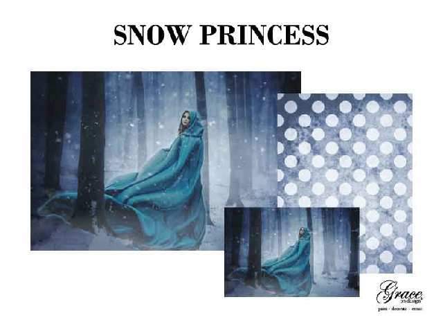 Snow Princess Decoupage Pack