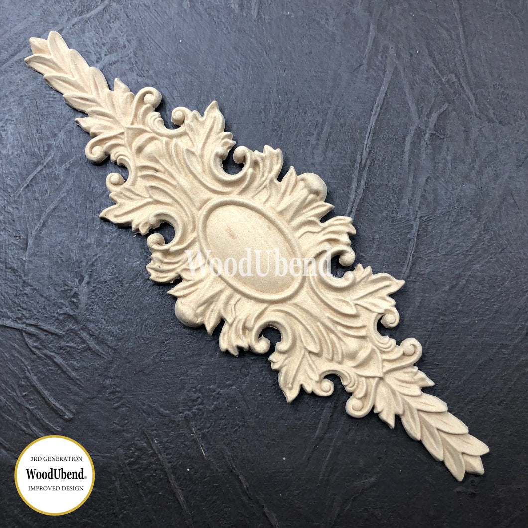 Floral Pediment - 2111