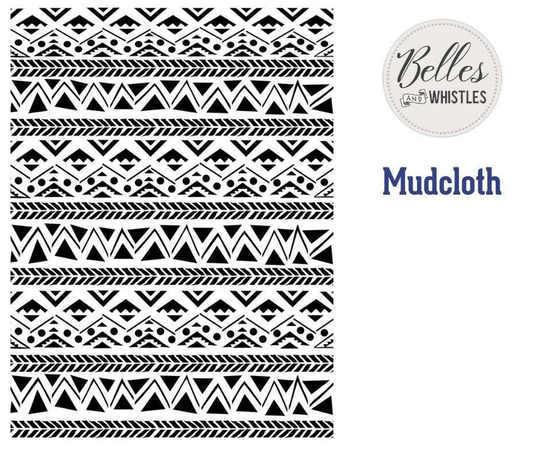 Mudcloth Stencil - Dixie Belle Paint Company