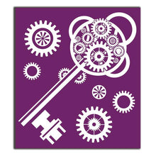 Load image into Gallery viewer, Steam Punk Silkscreen Stencil - Dixie Belle Paint Company
