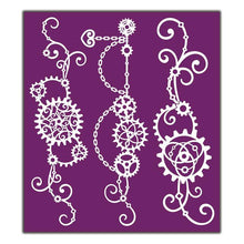 Load image into Gallery viewer, Steam Punk Silkscreen Stencil - Dixie Belle Paint Company
