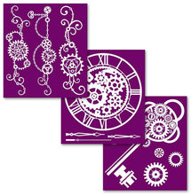 Load image into Gallery viewer, Steam Punk Silkscreen Stencil - Dixie Belle Paint Company

