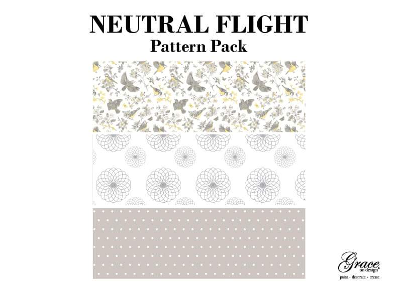 Neutral Flight Decoupage Pack