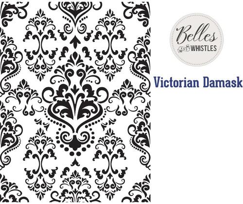 Victorian Damask Stencil - Dixie Belle Paint Company